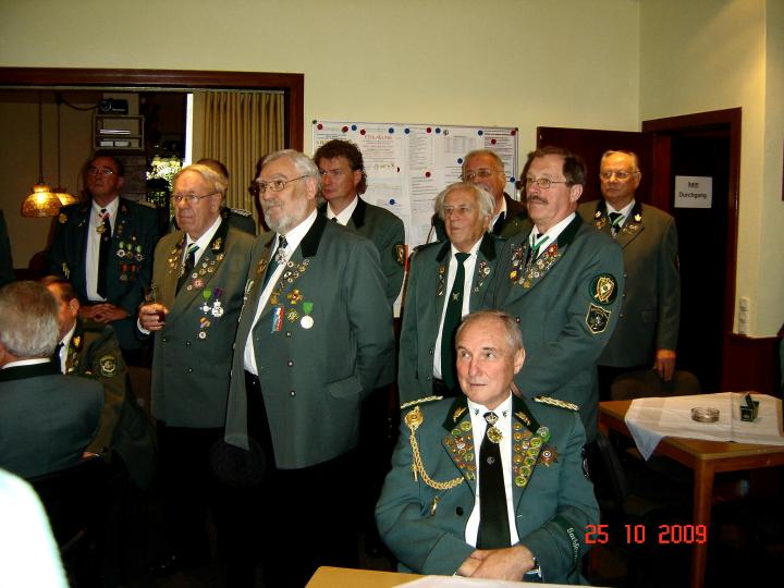 Freundschaftsschießen mit Rahlstedt 2009